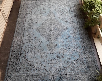 Oushak Rug,Vintage Rug, 5.7×8.3 ft FREE SHIPPING Ethnic Rug, Area Rug,Turkish Rug,Rugs for Home,Kilim Rugs,Home living Floor Rugs,Home Rugs