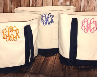 Bridesmaid Tote Bag* Monogram Tote Bag* Monogrammed Tote* Personalized Tote* Canvas Tote Bag* Personalized Gift* Bridesmaid Gift* Monogram