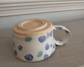 SALE Whimsy Teacup in Polkadot