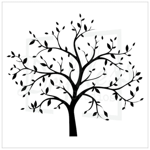 bare tree stencil 2 family tree stencil tree stencil tree