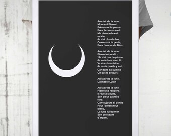 Poster "My nursery rhymes..."