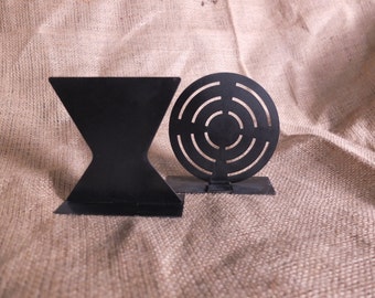 Small steel airsoft targets lightweight