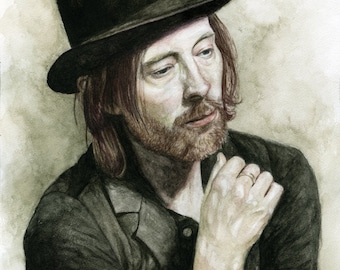 Thom Yorke Giclée Fine Art Print