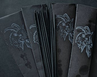 black ritual incense *pagan ritual*norse*asatru*hand dipped*housewarming*heathen*