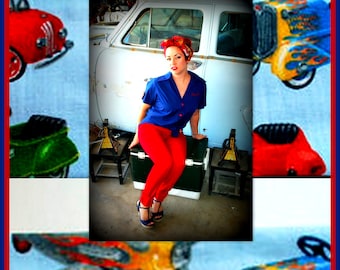 Betty Bandana in Petal Cars