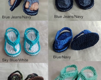 Baby Sandals NB-9 Month,Crochet Baby Boy/Girl Sandals,Baby Shoes,Crochet Baby Flip Flops,Infant Sandals,Crochet Flip Flops,Crochet Baby Gift