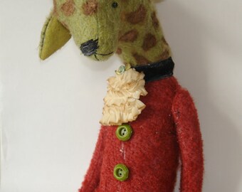 PDF E-pattern for 14 inch Giraffe by Sasha Pokrass
