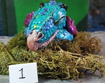 Hand-painted Sleeping Occamy LIMITED EDITION cast only 10 made Fantastic Beasts (#1)