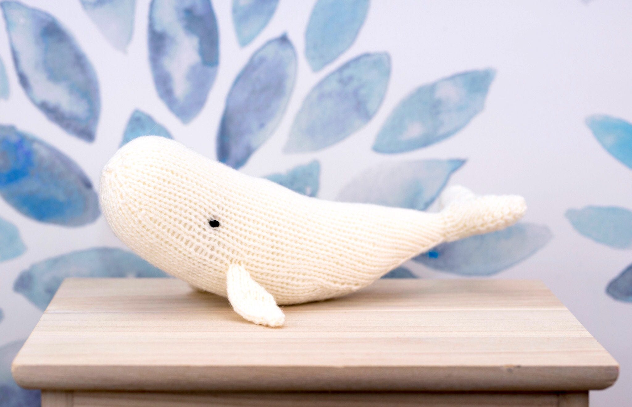 beluga whale soft toy