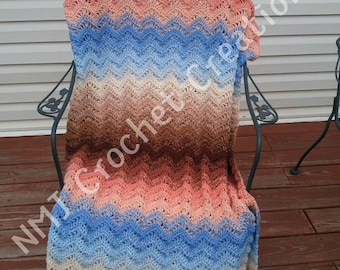 Crochet afghan, crochet blanket, crochet throw,