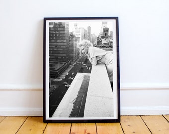 Marilyn Monroe Poster Printable Digital File Instant Download Remastered Restored Actress Poster