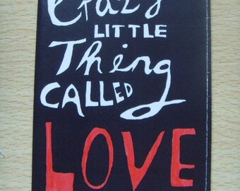 Crazy Little Thing Called Love Mini Story Book Zine - Anniversary, Valentines Day