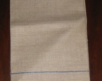 Never Used Vintage Linen Tea Towel