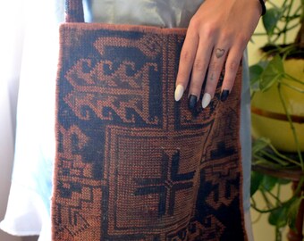 Re-purposed Indian Carpet Bag