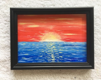 Seascape Acrylic Painting