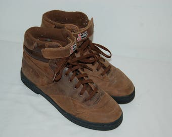Women Size 9 Justin Vintage Brown Leather Hiking Work Boots