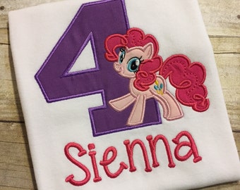 Pony Shirt, Pinkie Birthday Shirt, My Little Pony, Pinkie Pie Birthday, Pony Birthday Shirt, Pony Girl Birthday Shirt, Pinkie Party Shirt