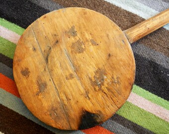 Wooden Oven Shovel, Antique Shovel, Primitive Bread Shovel, Hand Carved Wood Shovel, Bread Board, Wood Board, Serving Board, rustic decor