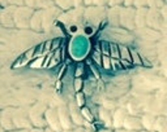 Pin Turquoise Dragonfly