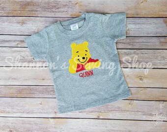 Winnie the Pooh Shirt - Pooh Bear Shirt - Winnie the Pooh Birthday