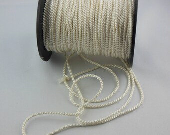 Soutache beige twisted cord