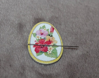 Magnet needle flowers