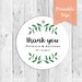 Printable Greenery Tags, Wedding Gift Tags, DIY Favor Tags for Wedding, DIY Thank You Tags, Print at Home Tags