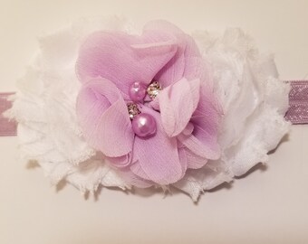 Lovely in Lilac Infant Headband
