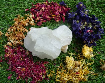 Calcite cluster! Natural crystals! Raw crystals