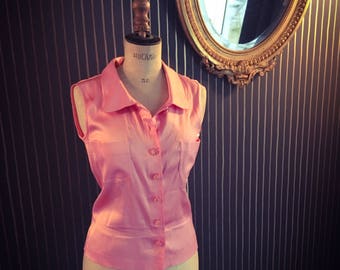 Chanel pink tank top