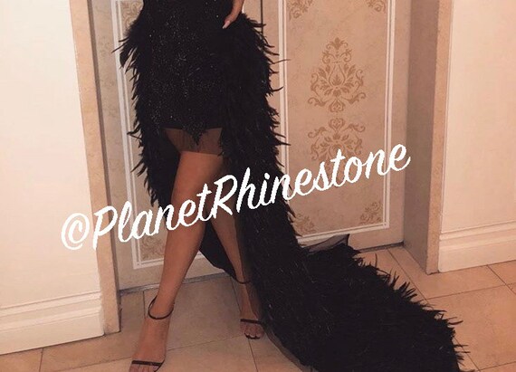 Feather Panel - Amber Scholl DIY Prom Dress