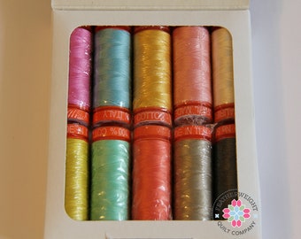 Aurifil 50 wt Sweet as Honey Thread collection - Sale Priced!