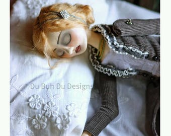 Art Doll Print-Sylvia Dreams by Christine Alvarado