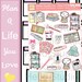 Daisy Doodle planning essentials planner stickers Doodle stickers Emoti stickers
