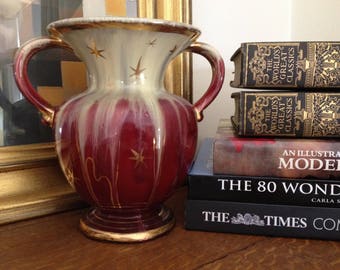 Mid Century Modern Atomic Star Vase