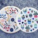 Floral Boogie + Botany - Modern cross stitch patterns PDF - Instant download