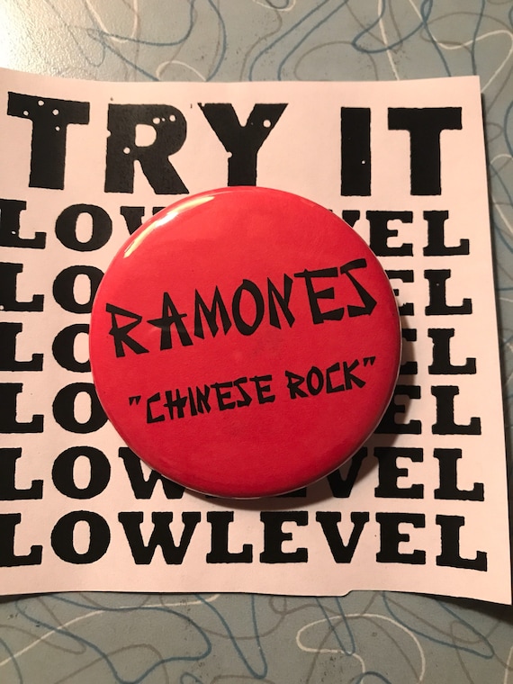 Ramones Chinese Rock Button