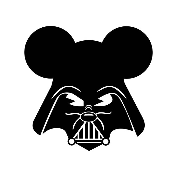 Download Darth Vader Mickey Mouse Star Wars Walt Disney SVG Cricut ...