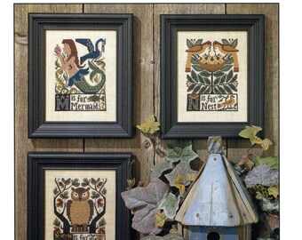 M*N*O by Prairie Schooler Counted Cross Stitch Pattern/Chart