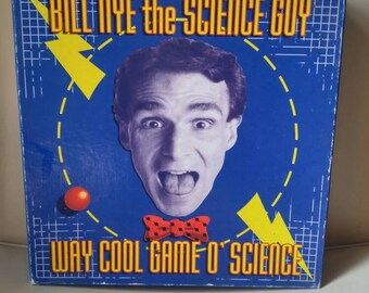 Bill Nye the Science Guy Way Cool Game O' Science / board game / educational / biology / chemistry / physics / education / learning / fun