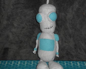 Invader Zim Inspired Gir Plush