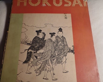 Hokusai by J. Hillier-C. 1955- with 18 Color Plates
