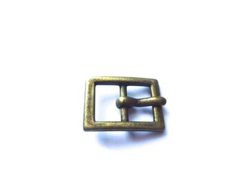 Belt buckle for leather 12 mm maximum