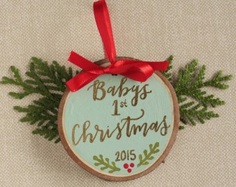 Baby's First Christmas Ornament