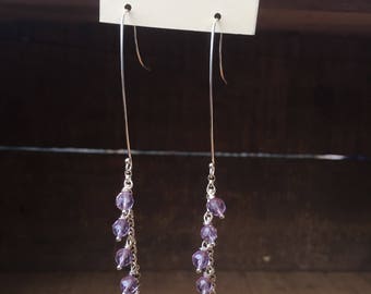 Amethyst Dangle Earrings