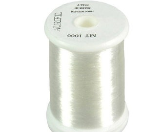 20% off thru 7/10 AURIFIL INVISIBLE~MT1000~100 Percent nylon thread- clear~1094 Yards~.004 mm thick-very thin