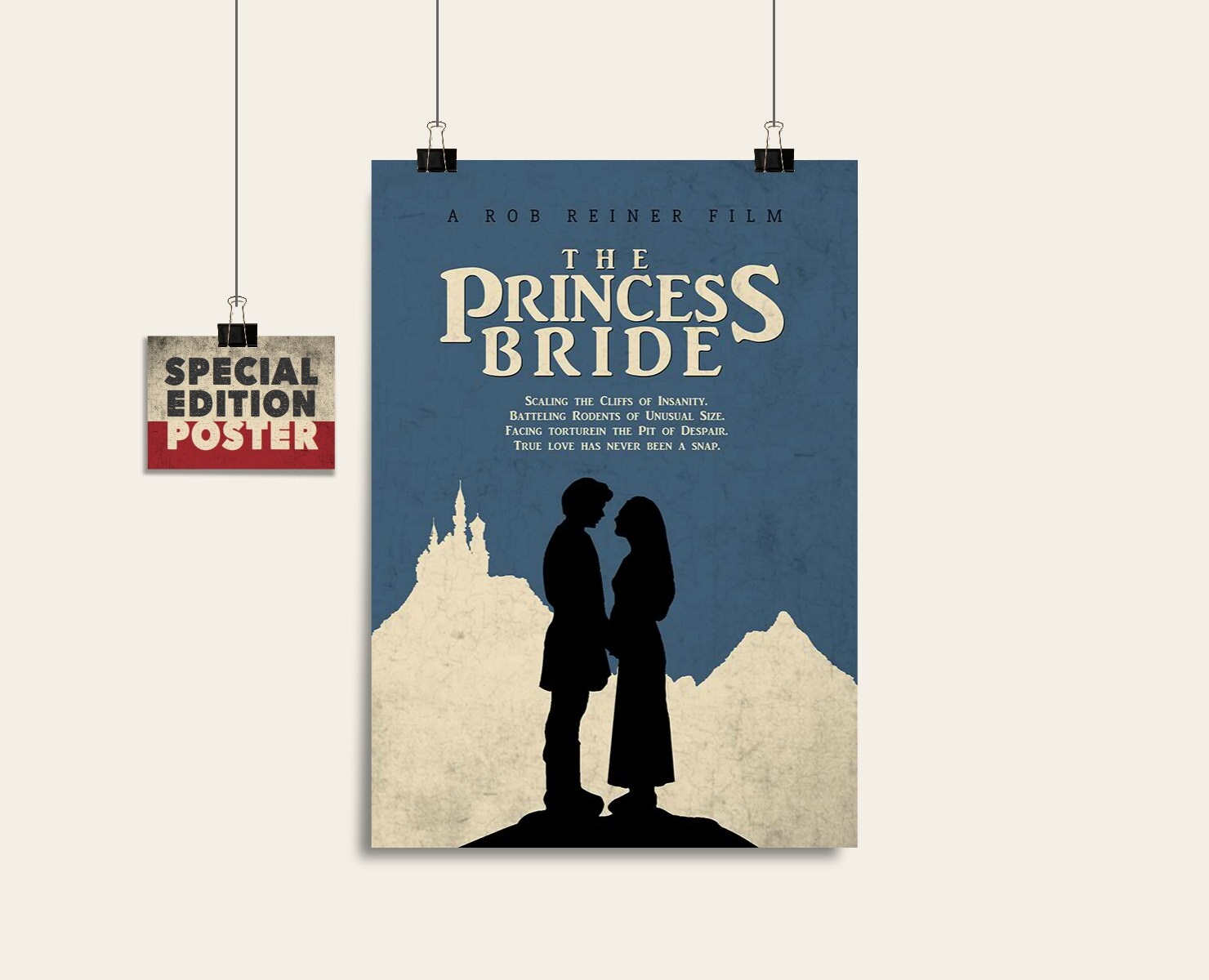 The Princess Bride Poster Movie Poster Art Print Digital