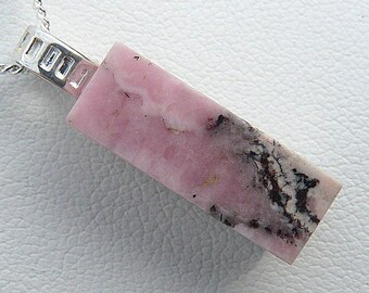 Rhodochrosite Pendant, Rhodochrosite Necklace, Pink Rhodochrosite, Rhodochrosite, Rhodochrosite Jewellery, Rhodochrosite Jewelry