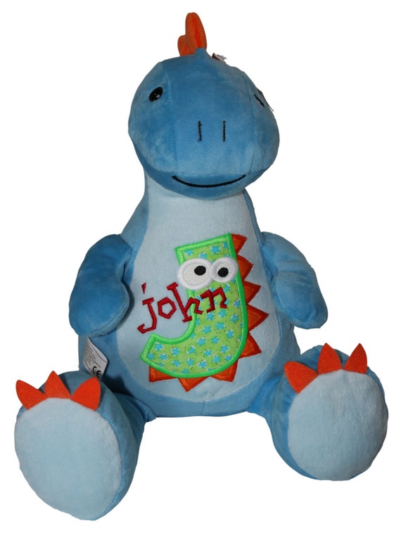 personalized dinosaur plush