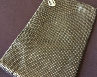 Vintage Whiting and Davis Mesh Purse Bag Clutch